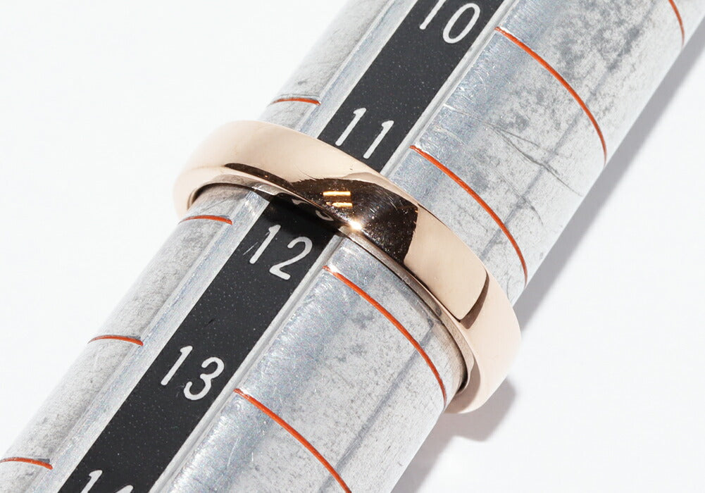 Chaumet Liens Ribbon 18K Rose Gold Diamond Ring – side view