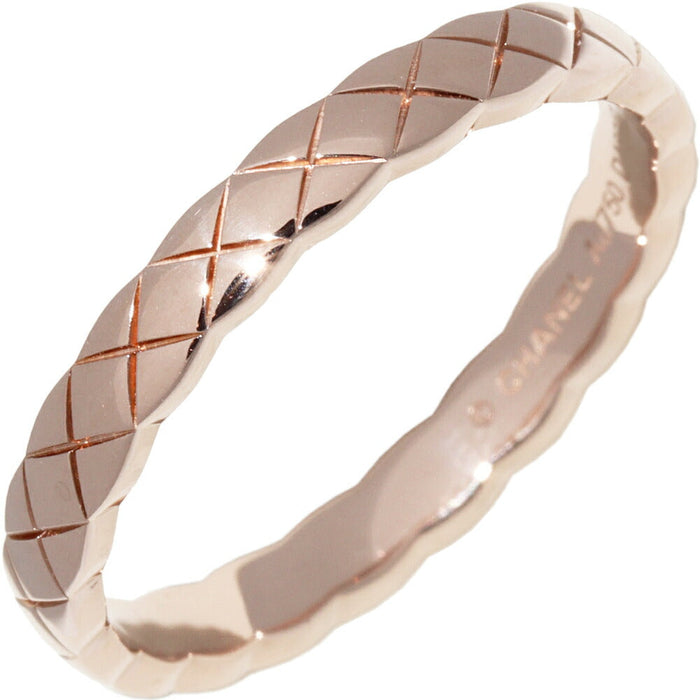 Chanel Coco Crush 18K Rose Gold Ring – front view