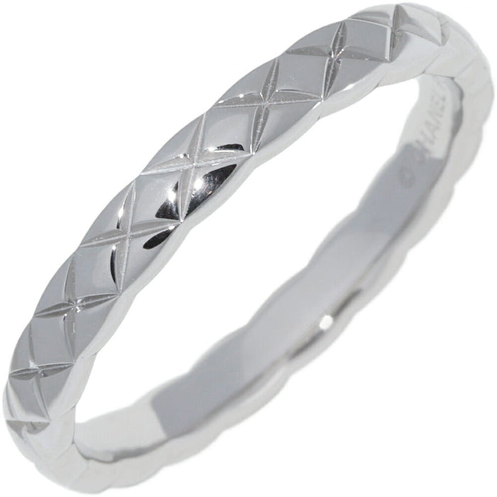 Chanel Coco Crush Platinum Ring – front view