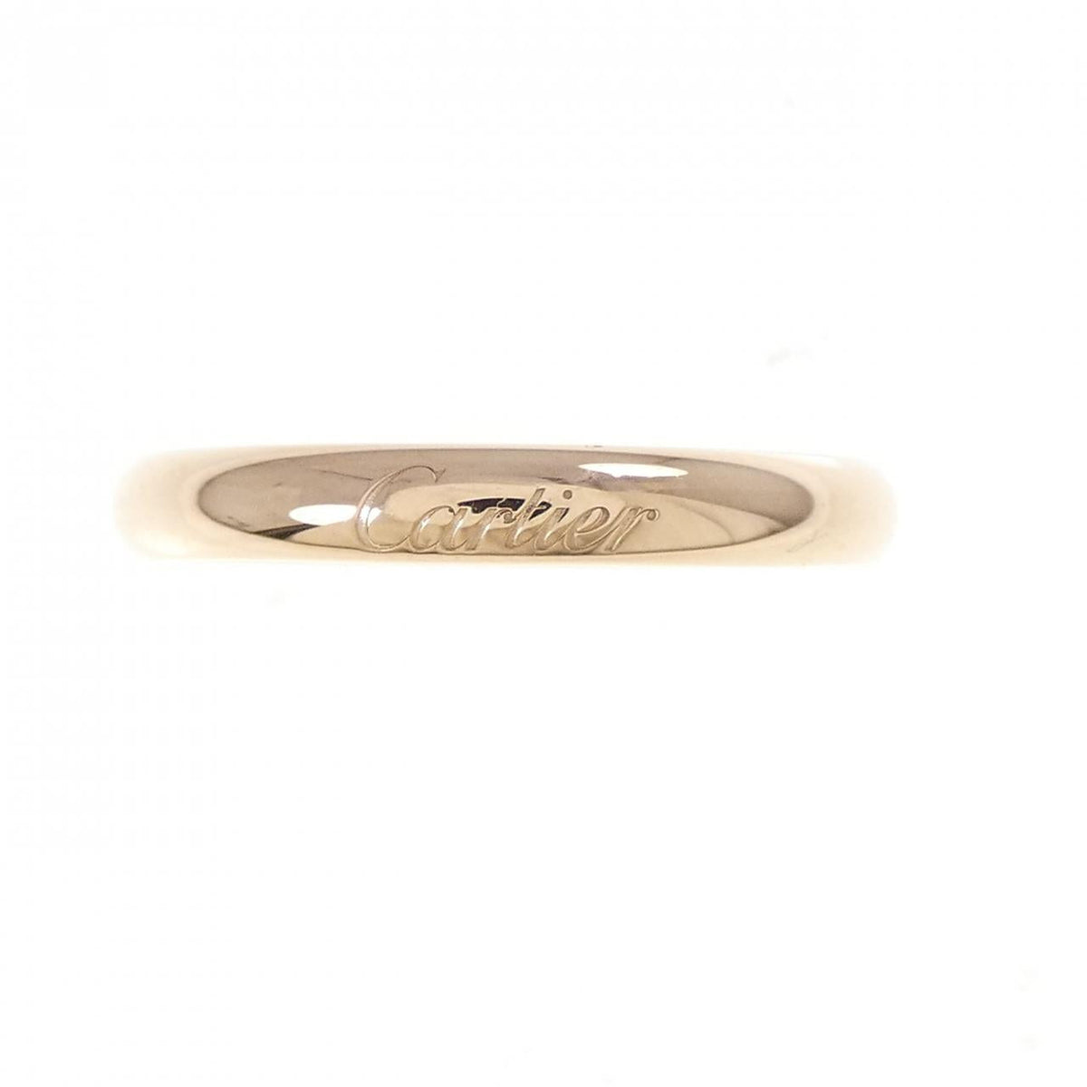 Cartier C de Cartier 18K Rose Gold Ring – side view
