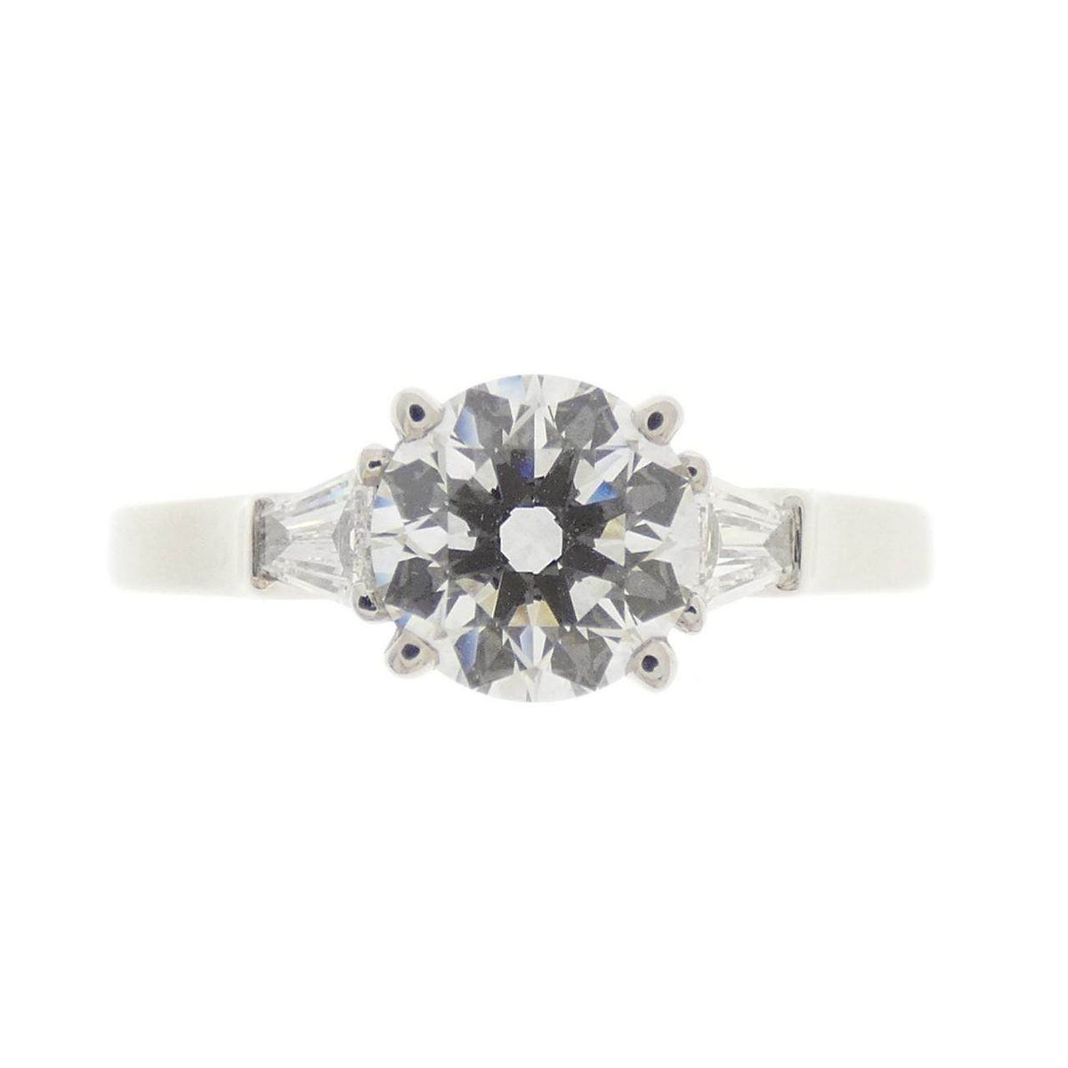 Graff Promise Platinum Diamond Ring – side view