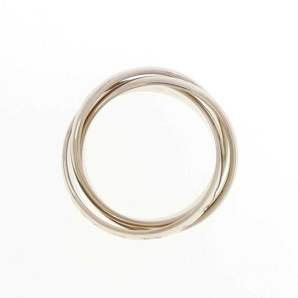 Cartier Trinity Limited 18K White Gold Ring – side view