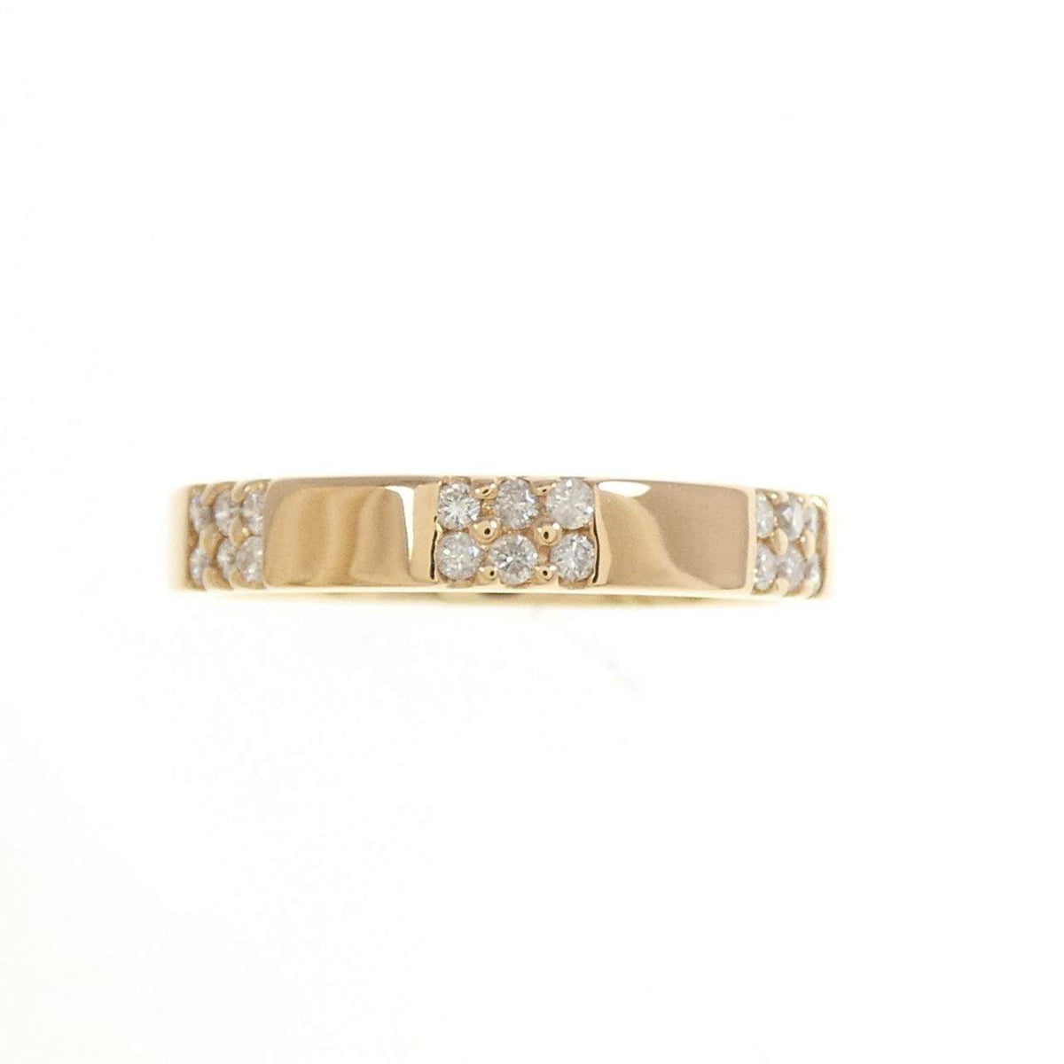 Kumikyoku 18K Rose Gold Diamond Ring – side view