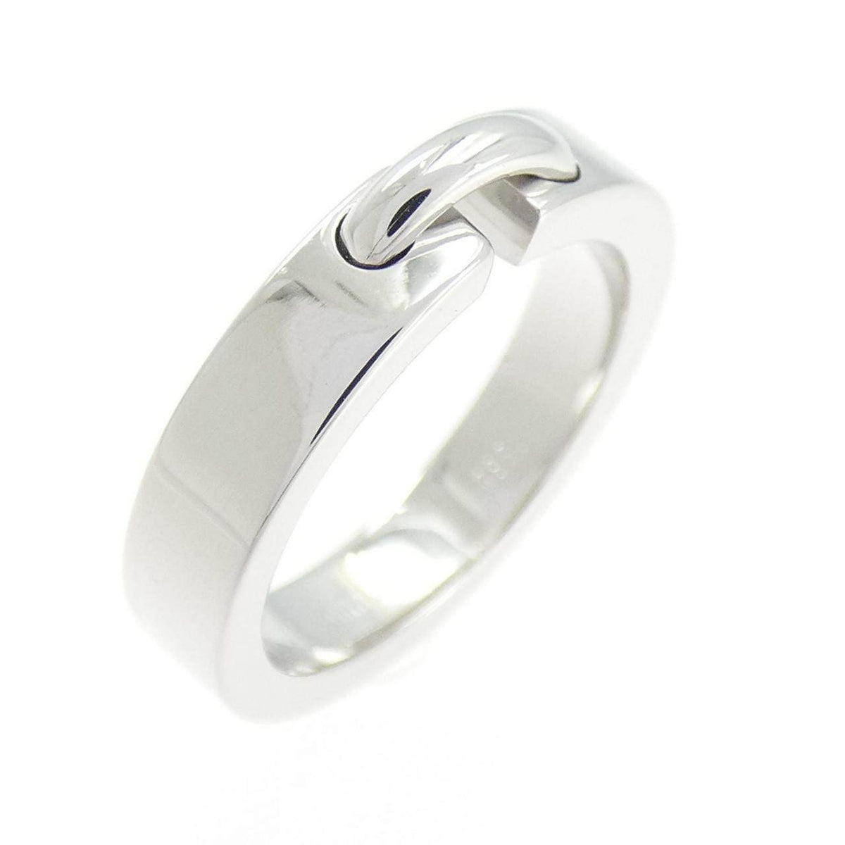 Chaumet Liens Evidence 18K White Gold Diamond Ring – front view
