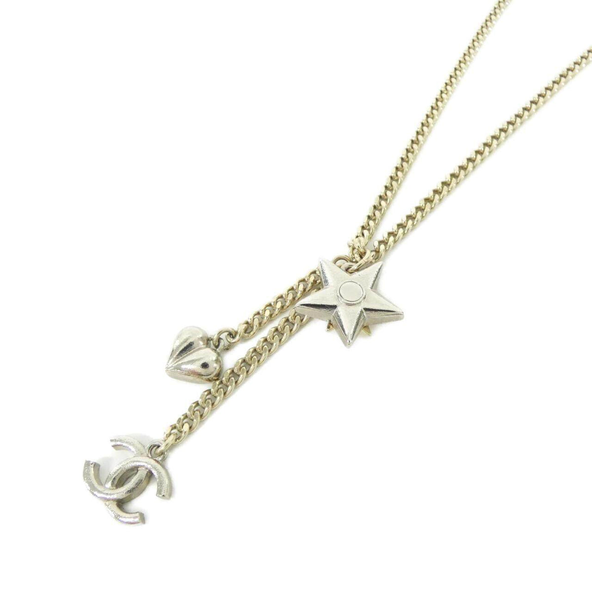 Chanel ABA885 Brass Necklace – clasp detail