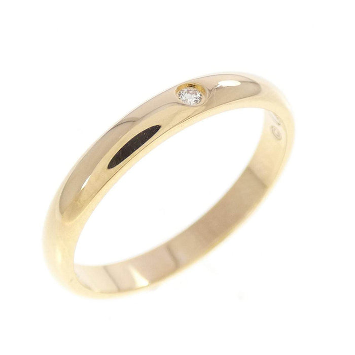 Cartier 1895 18K Yellow Gold Diamond Wedding Ring – front view