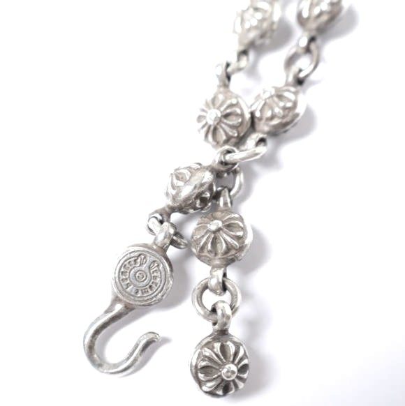 Chrome Hearts Filigree Cross Xsm Cross Ball Chain Sterling Silver Necklace – image 10