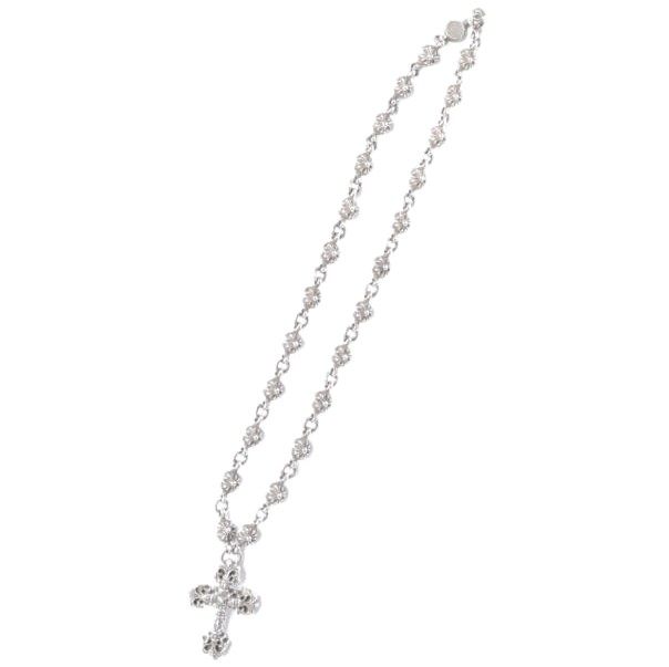 Chrome Hearts Filigree Cross Xsm Cross Ball Chain Sterling Silver Necklace – packaging