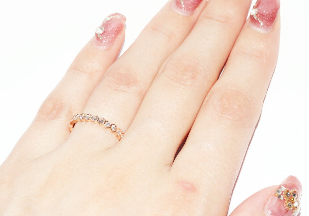 Chaumet Bee My Love 18K Rose Gold Diamond Ring – alternate view