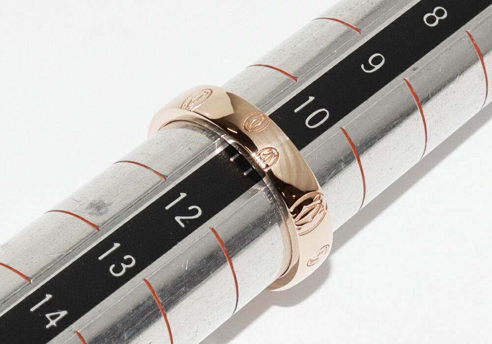 Cartier Happy Birthday 18K Rose Gold Ring – side view