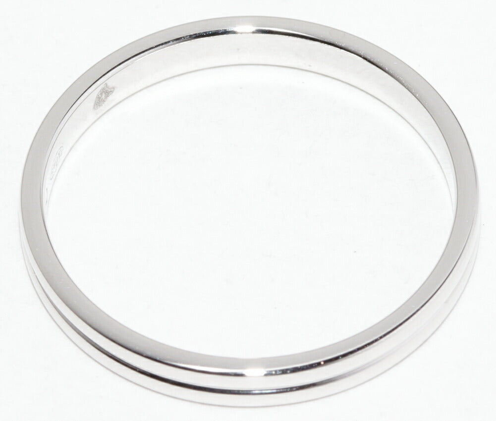 Boucheron Godron Platinum Ring – inside band