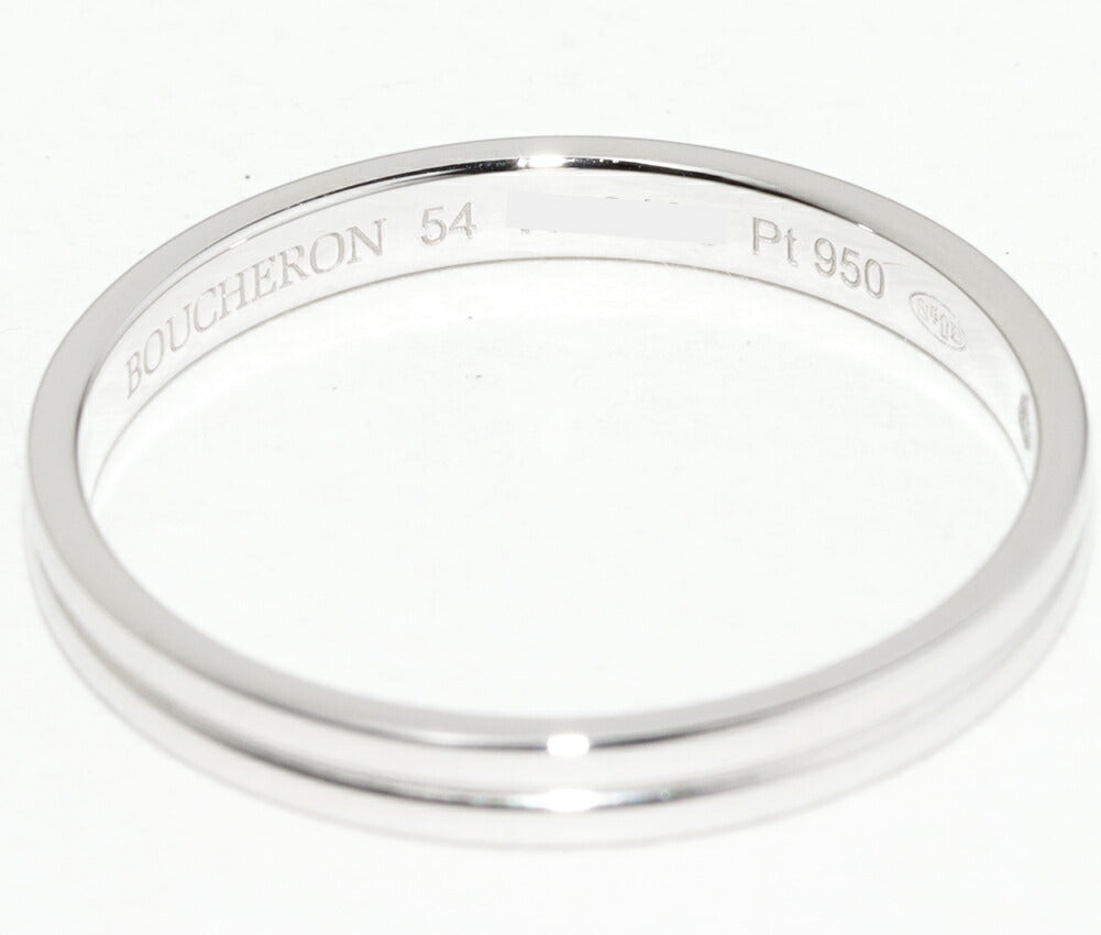 Boucheron Godron Platinum Ring – packaging