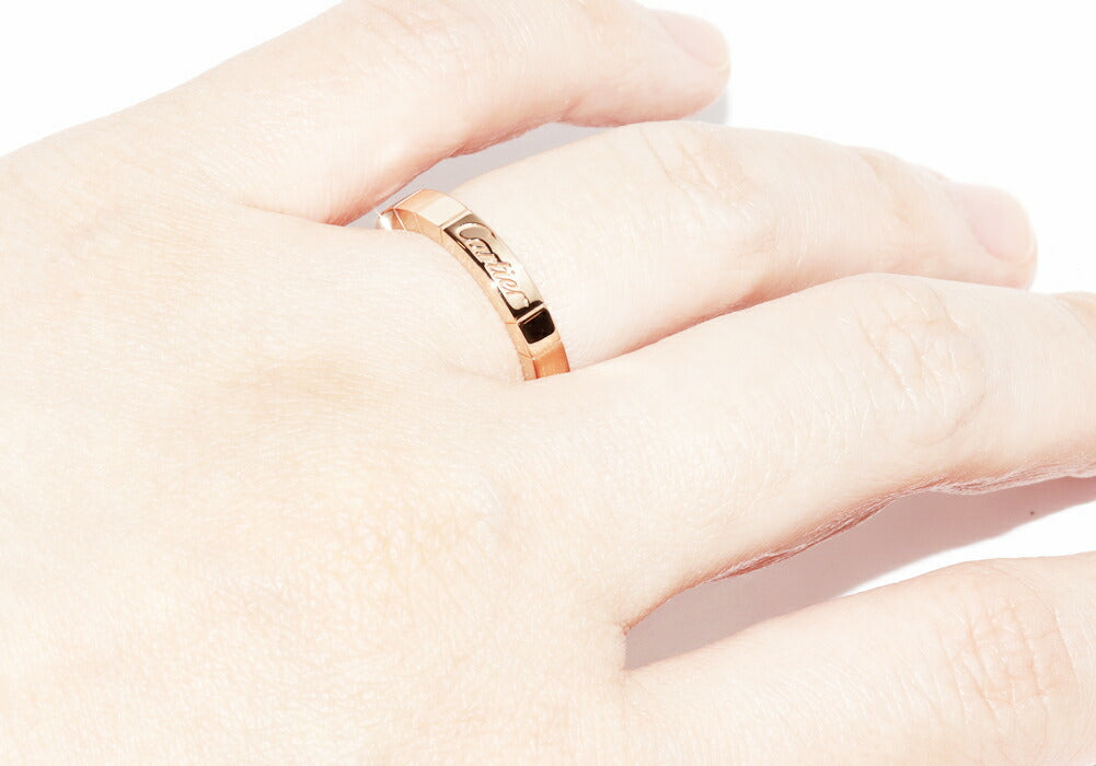 Cartier Lanieres 18K Rose Gold Ring – packaging