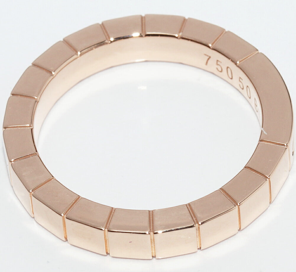 Cartier Lanieres 18K Rose Gold Ring – inside band
