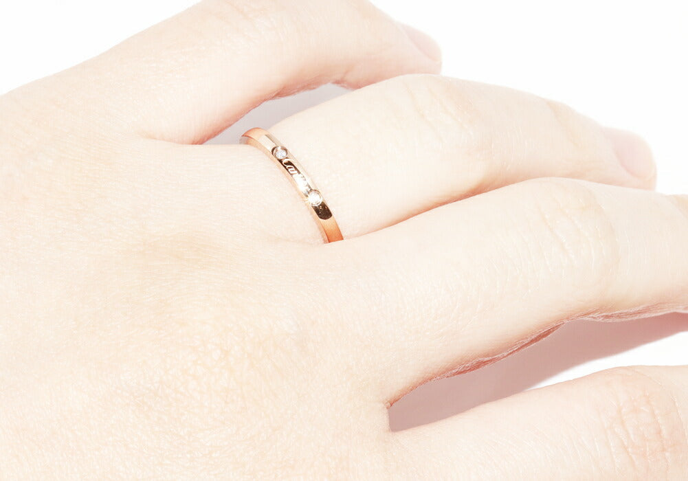Cartier Ballerine Curve 18K Rose Gold Diamond Ring – alternate view