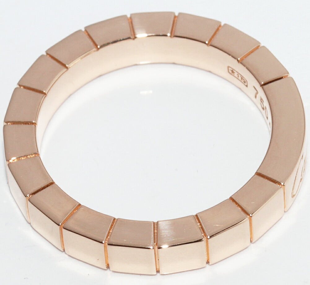 Cartier Lanieres 18K Rose Gold Ring – top view