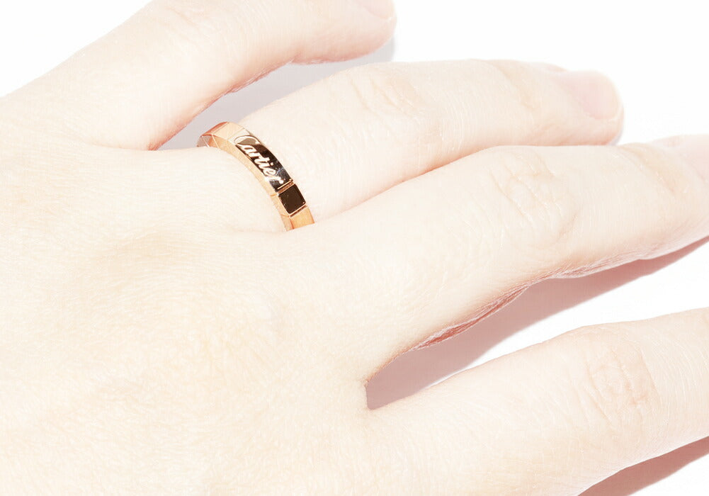 Cartier Lanieres 18K Rose Gold Ring – packaging