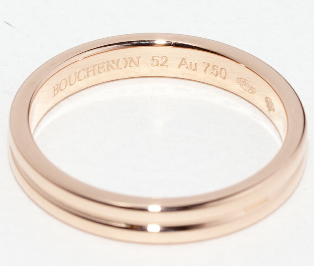 Boucheron Godron 18K Rose Gold Ring – packaging