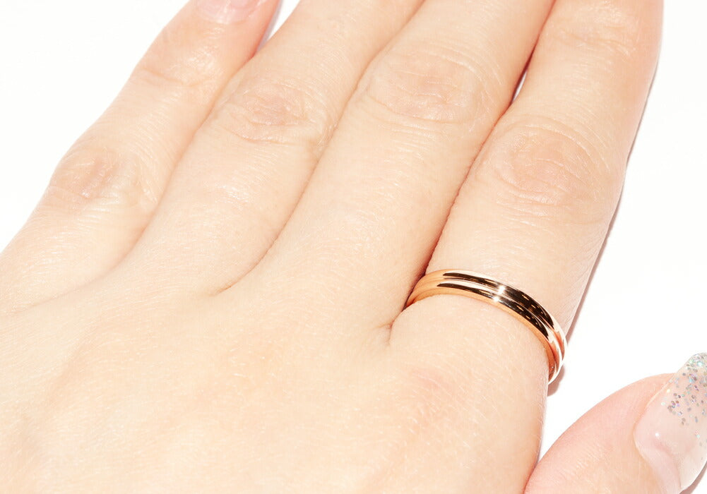 Boucheron Godron 18K Rose Gold Ring – alternate view