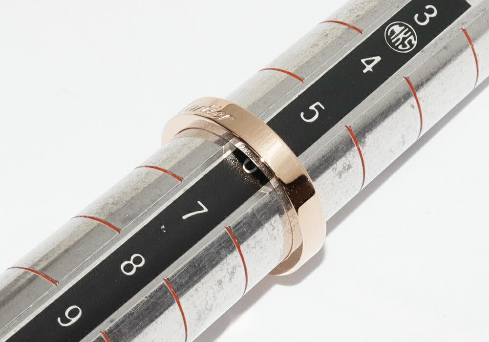 Cartier C De Cartier 18K Rose Gold Diamond Ring – side view