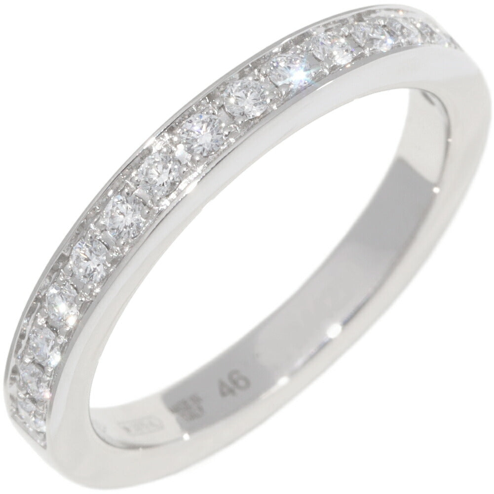 Bulgari Dedicata a Venezia Platinum Diamond Wedding Ring – front view