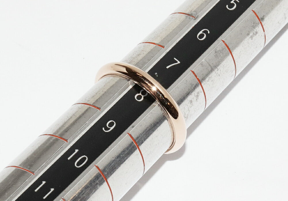 Cartier 1895 18K Rose Gold Wedding Ring – side view