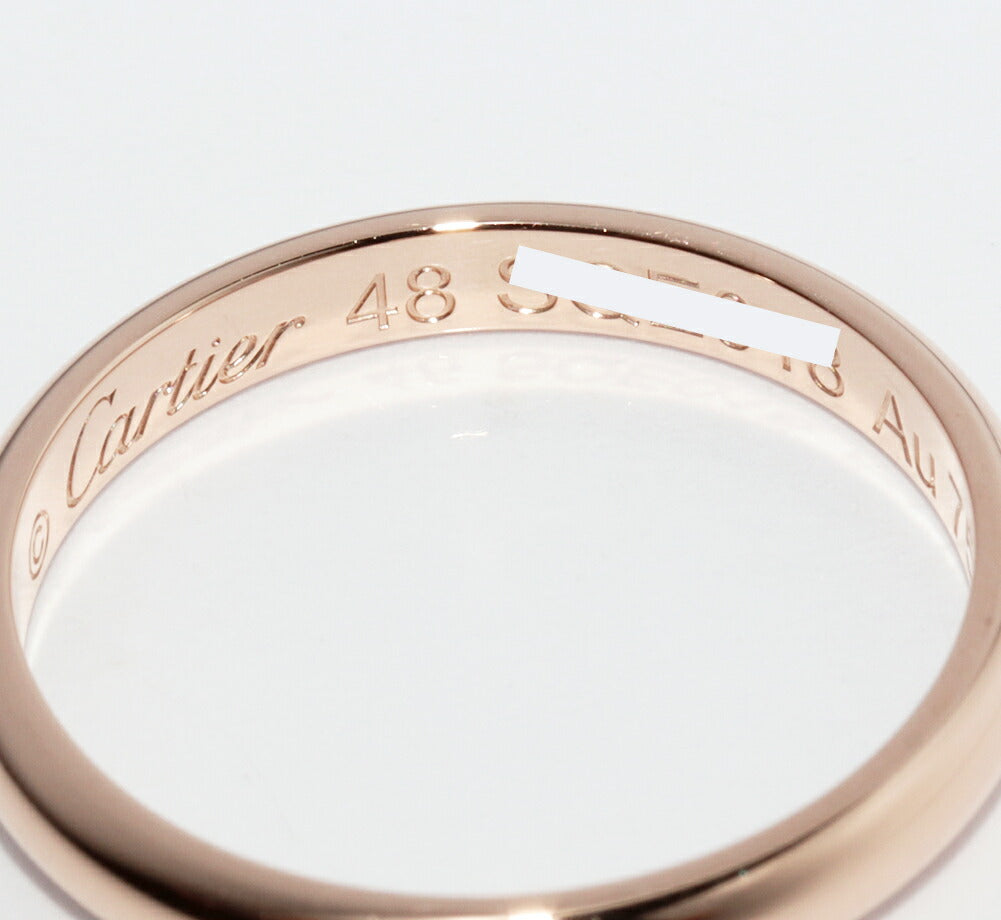 Cartier 1895 18K Rose Gold Wedding Ring – packaging