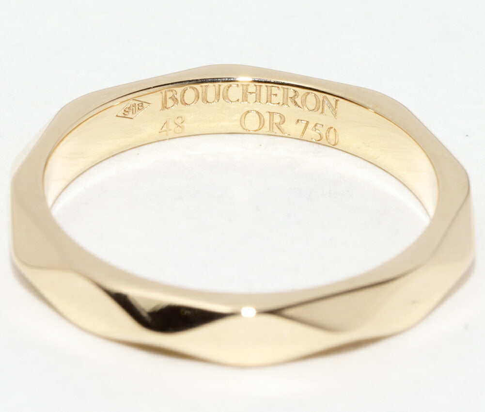Boucheron Facette 18K Yellow Gold Ring – packaging