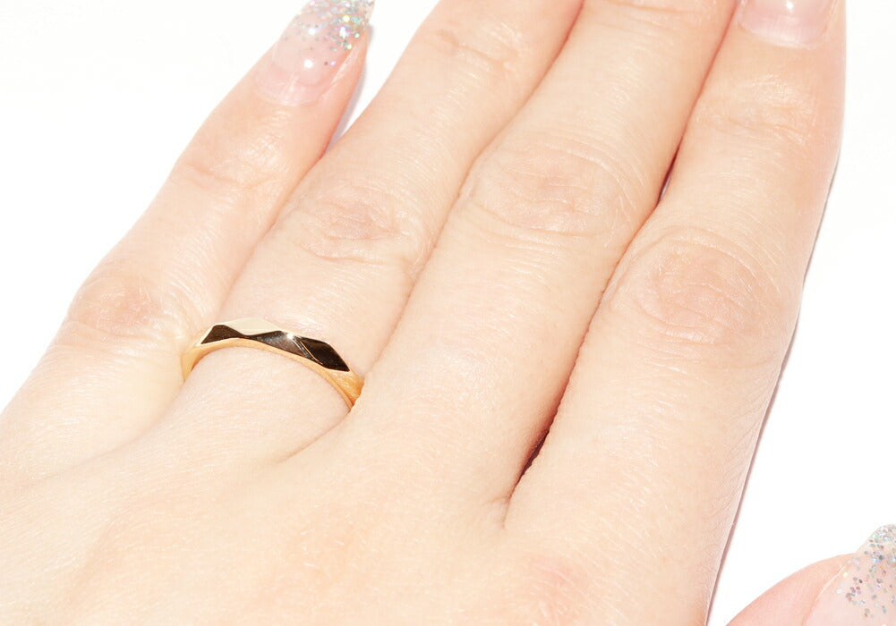 Boucheron Facette 18K Yellow Gold Ring – alternate view