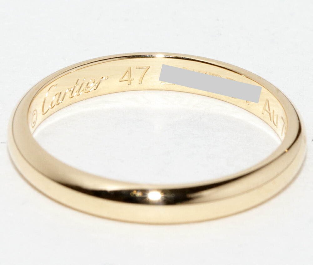 Cartier 1895 18K Yellow Gold Wedding Ring – packaging