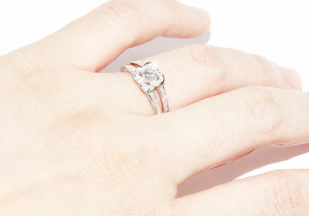 Mauboussin Chance of Love 18K White Gold Diamond Ring – alternate view