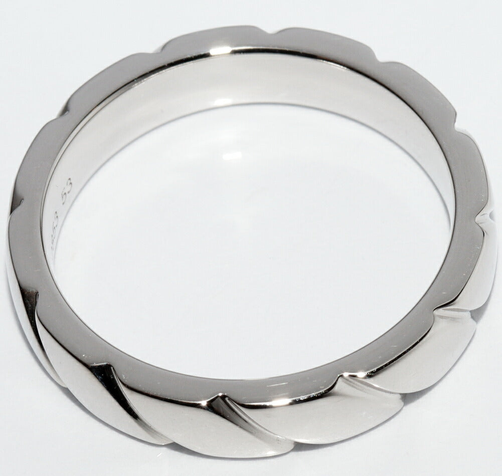 Chaumet Torsade De Chaumet Platinum Ring – top view