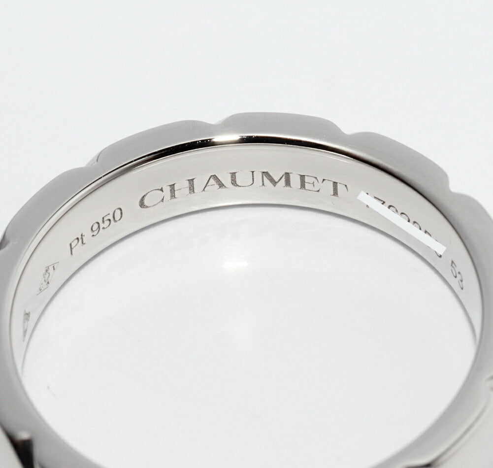Chaumet Torsade De Chaumet Platinum Ring – inside band