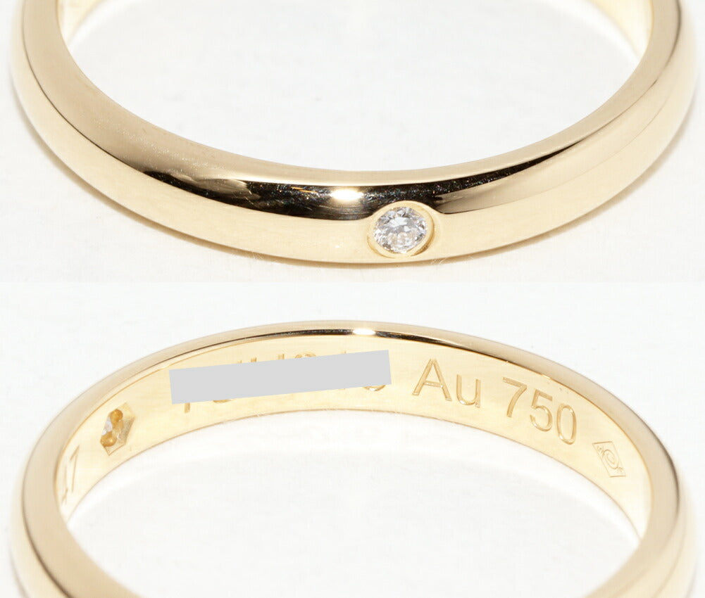Cartier 1895 18K Yellow Gold Diamond Wedding Ring – packaging