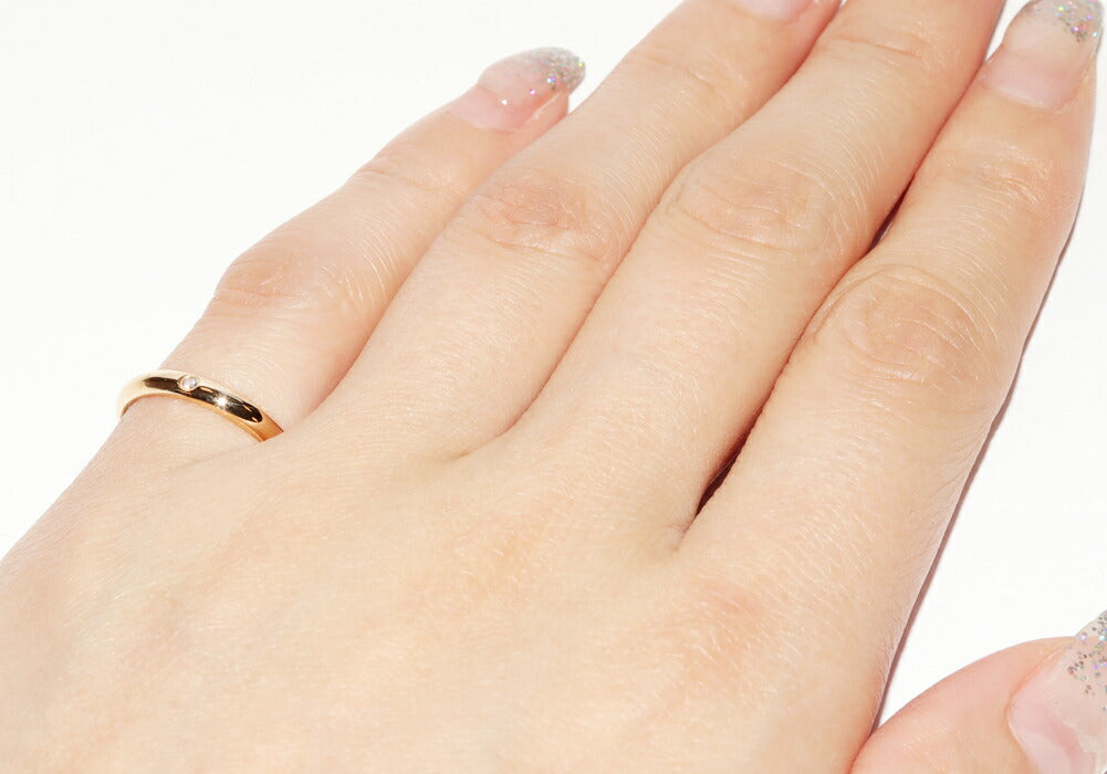 Cartier 1895 18K Yellow Gold Diamond Wedding Ring – alternate view