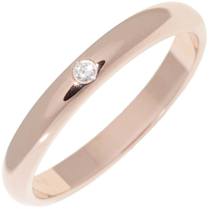 Cartier 1895 18K Rose Gold Diamond Wedding Ring – front view