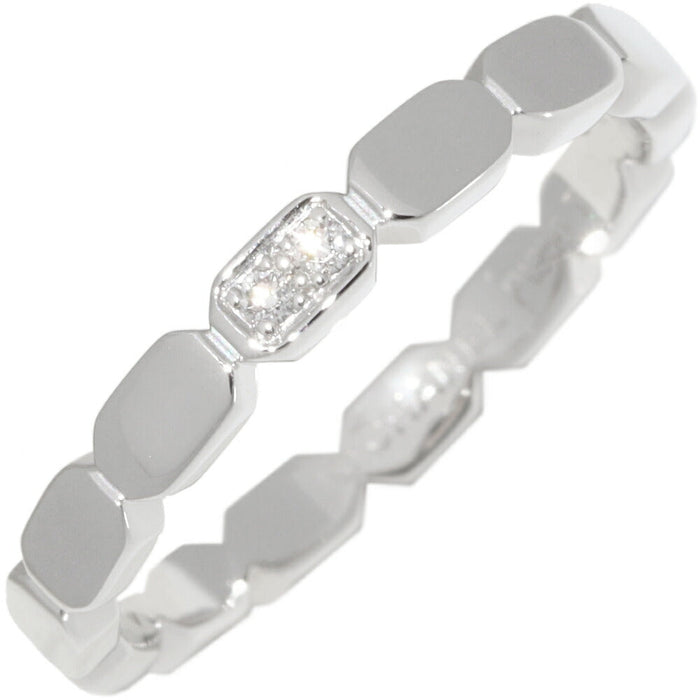 Chanel Premiere Promesse Platinum Diamond Ring – front view