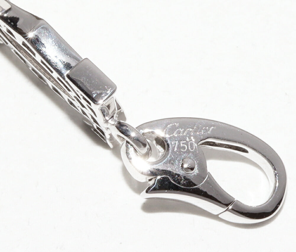 Cartier 2C 18K White Gold Diamond Pendant – packaging