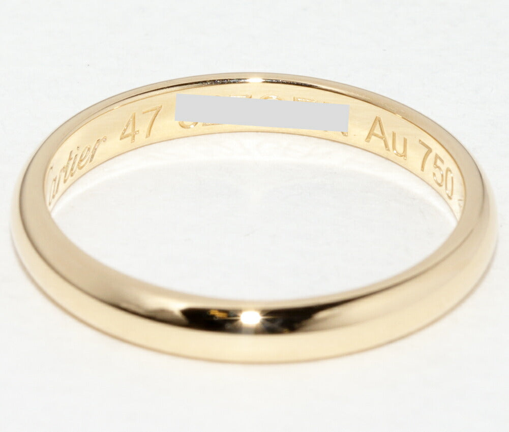 Cartier 1895 18K Yellow Gold Wedding Ring – packaging