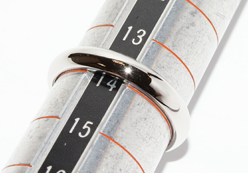 Cartier 1895 Platinum Wedding Ring – side view