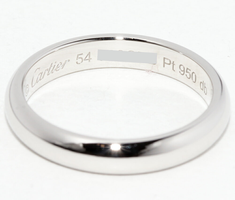 Cartier 1895 Platinum Wedding Ring – packaging