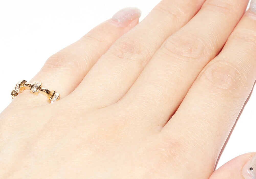 Chanel Marriage 18K Yellow Gold Diamond Ring – alternate view