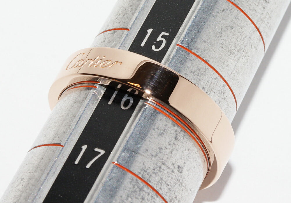 Cartier C de Cartier 18K Rose Gold Ring – side view