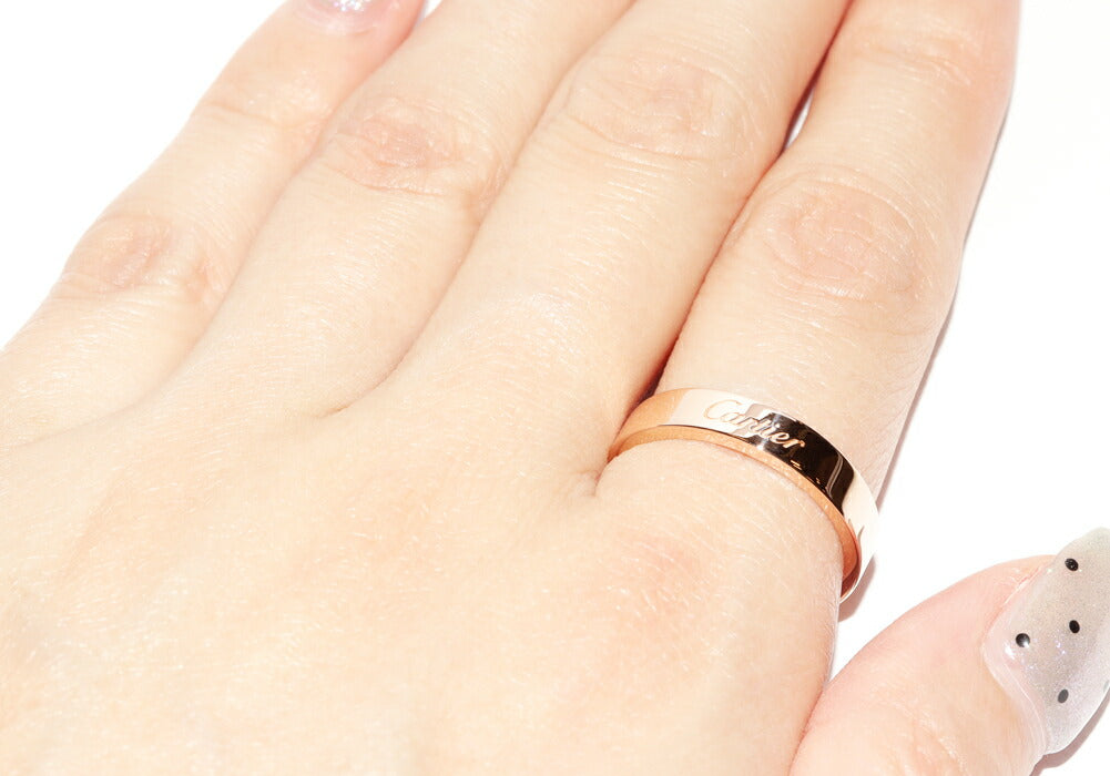 Cartier C de Cartier 18K Rose Gold Ring – packaging