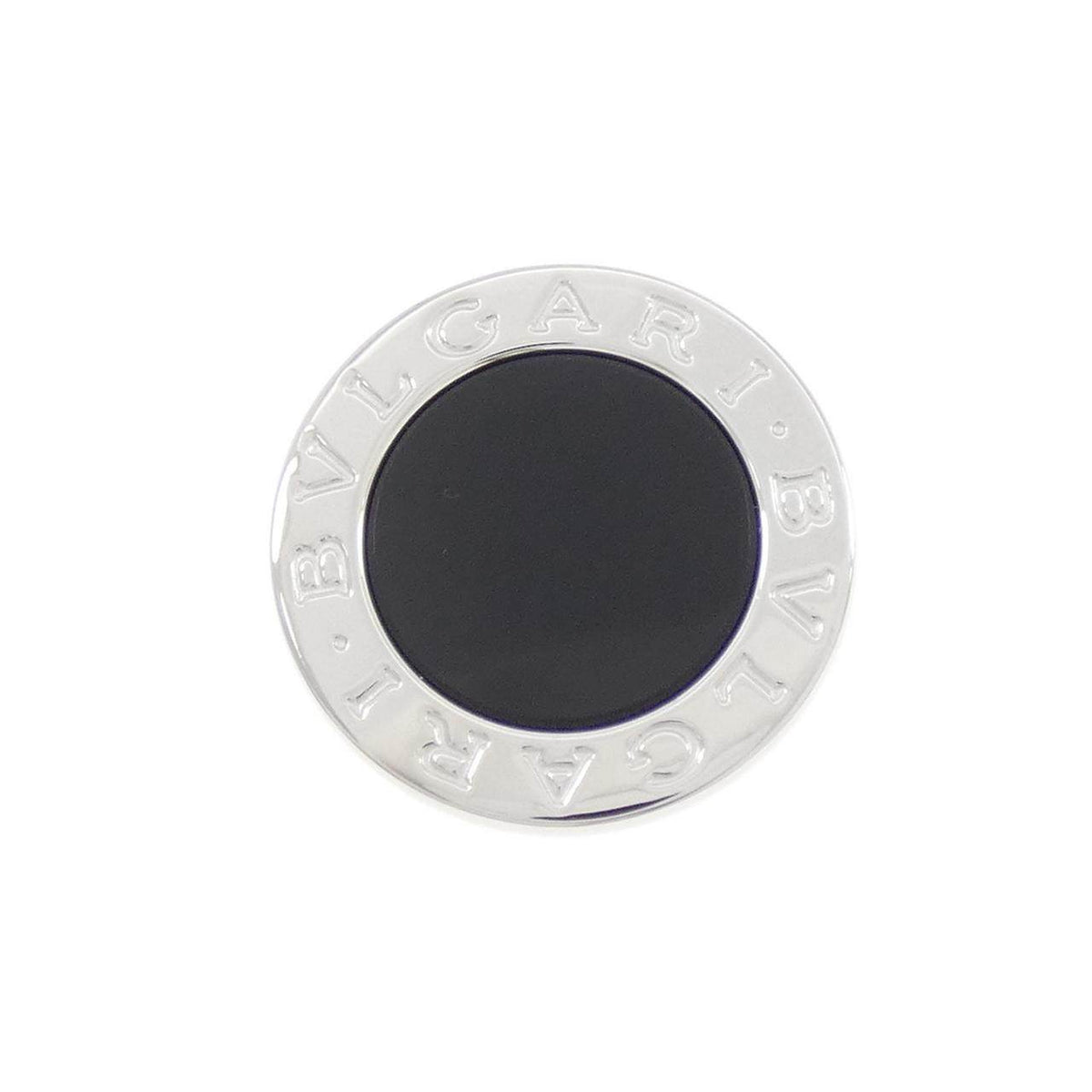Bulgari BVLGARI BVLGARI Big 18K White Gold Onyx Ring – side view