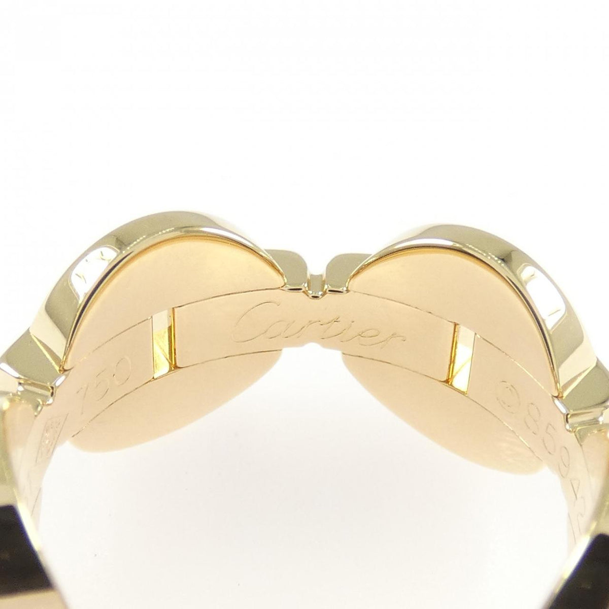 Cartier Imaria 18K Yellow Gold Diamond Ring – inside band