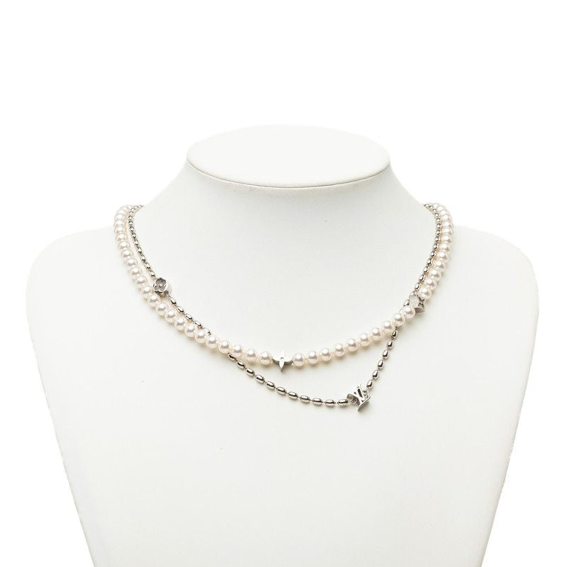 Louis Vuitton Fusion Zinc Alloy Pearl Necklace – packaging