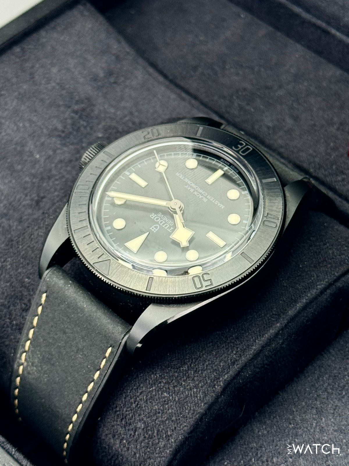 Tudor Black Bay 41mm 79210CNU Ceramic Black Domed Dial – box and papers