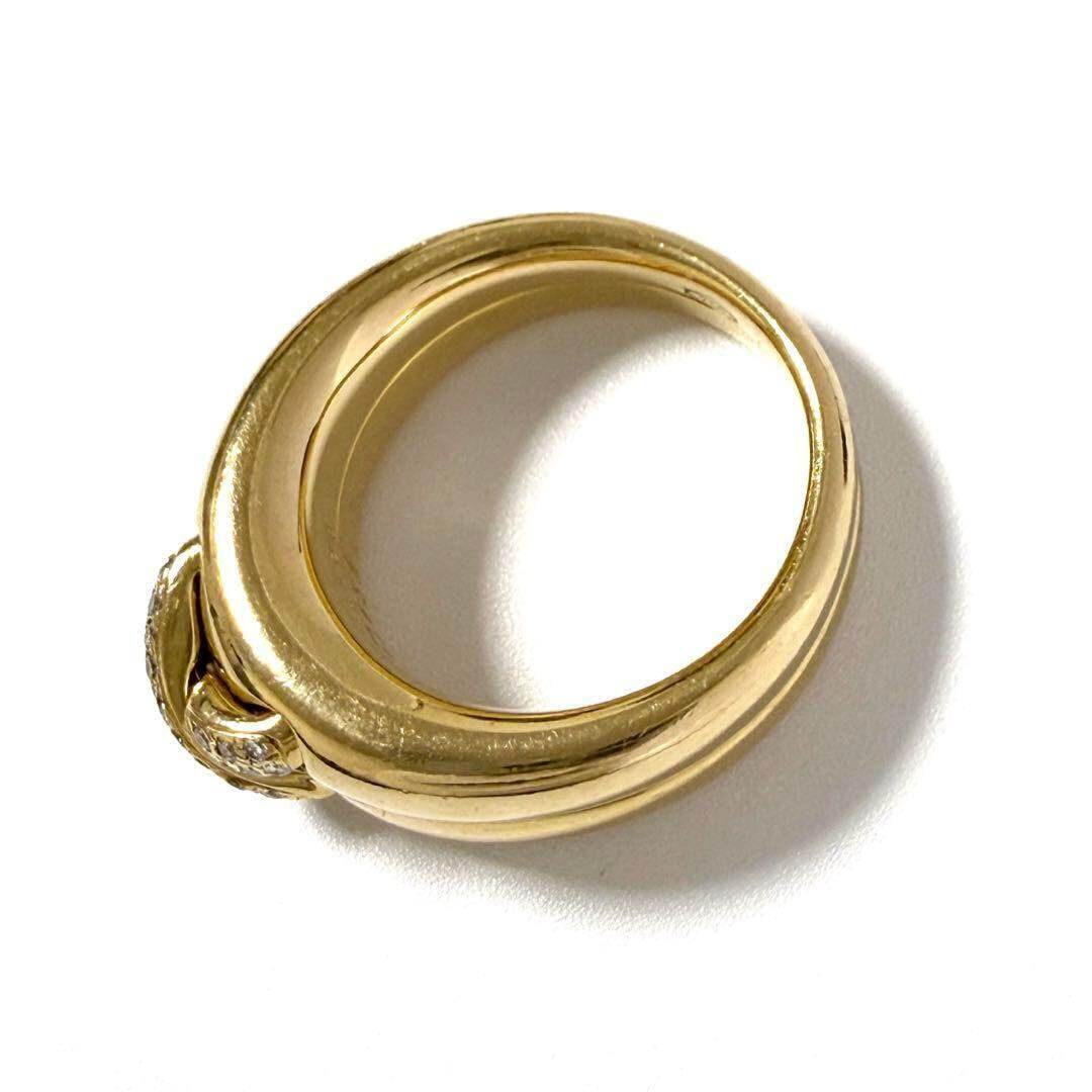 Chaumet Jeux de Liens 18K Yellow Gold Diamond Ring – alternate view
