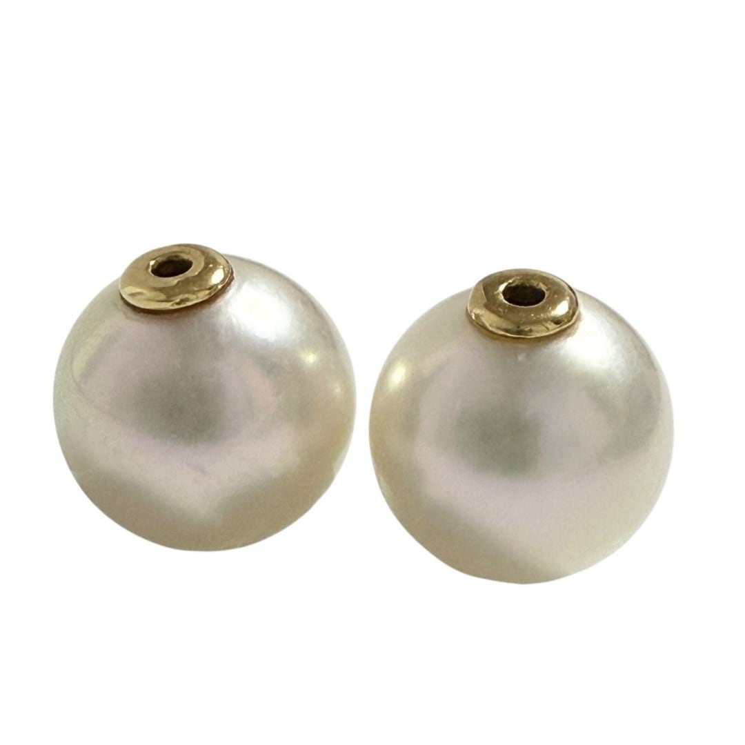 Tasaki Refined Rebellion 18K Yellow Gold Pearl Earrings – alternate view